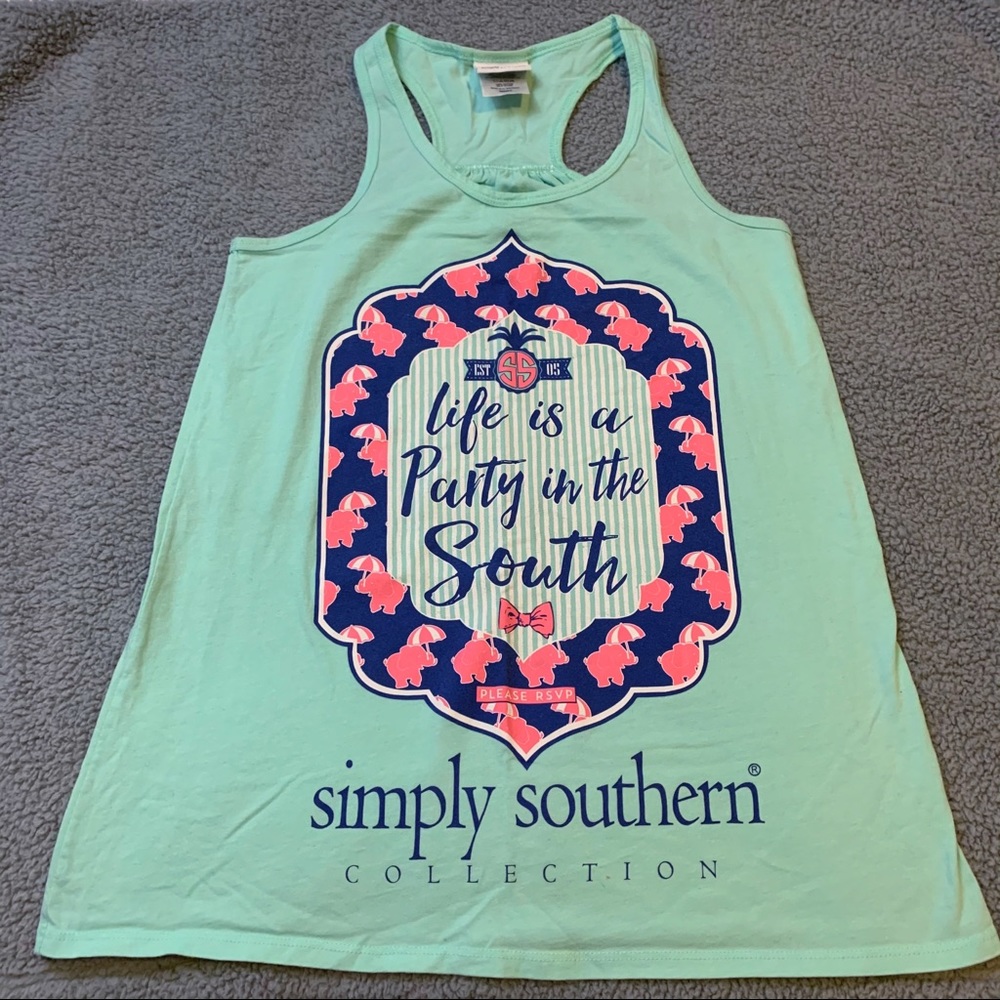 Simply Southern Elephant Tank Top